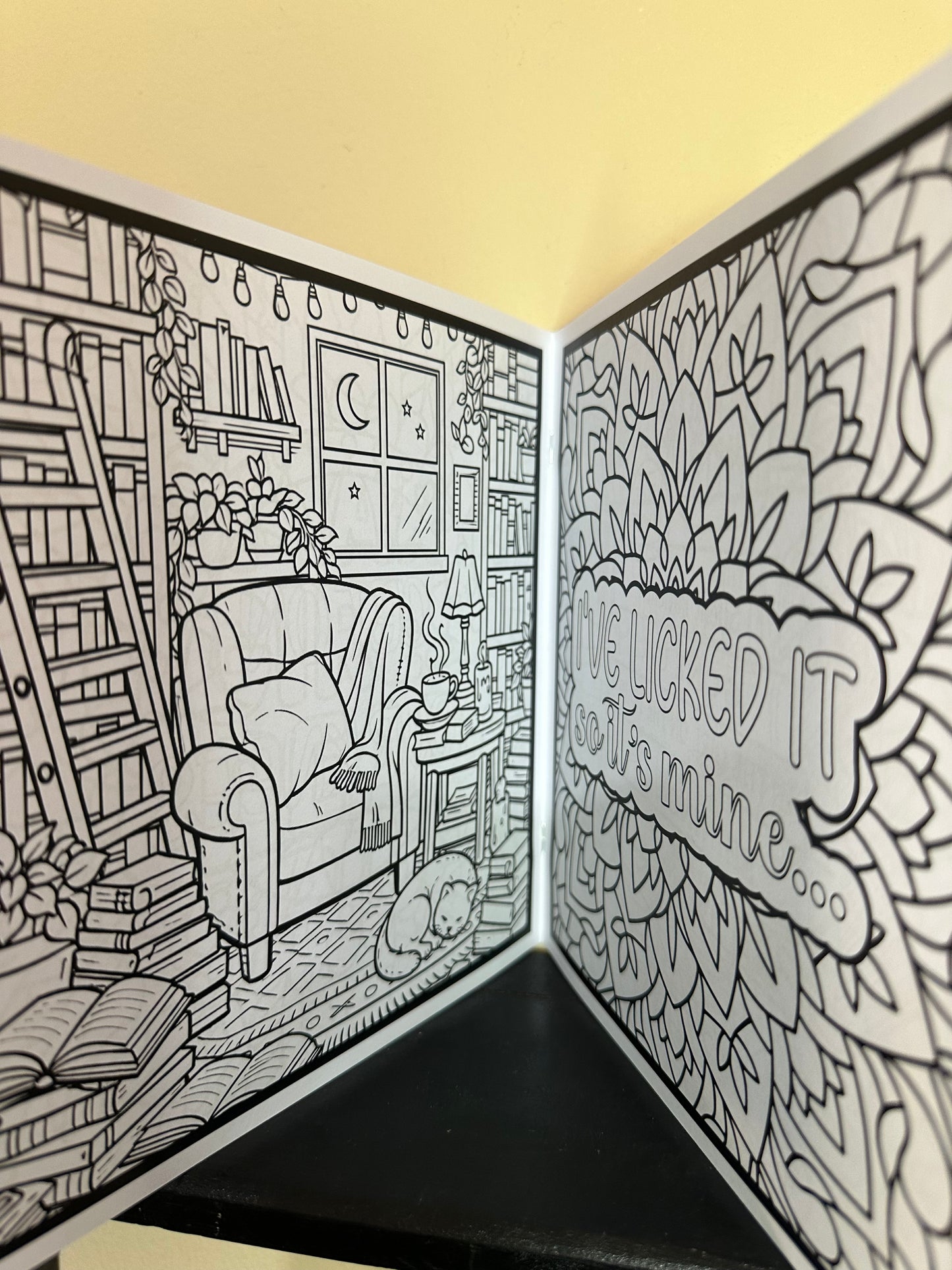 My Bookish Colouring Book l