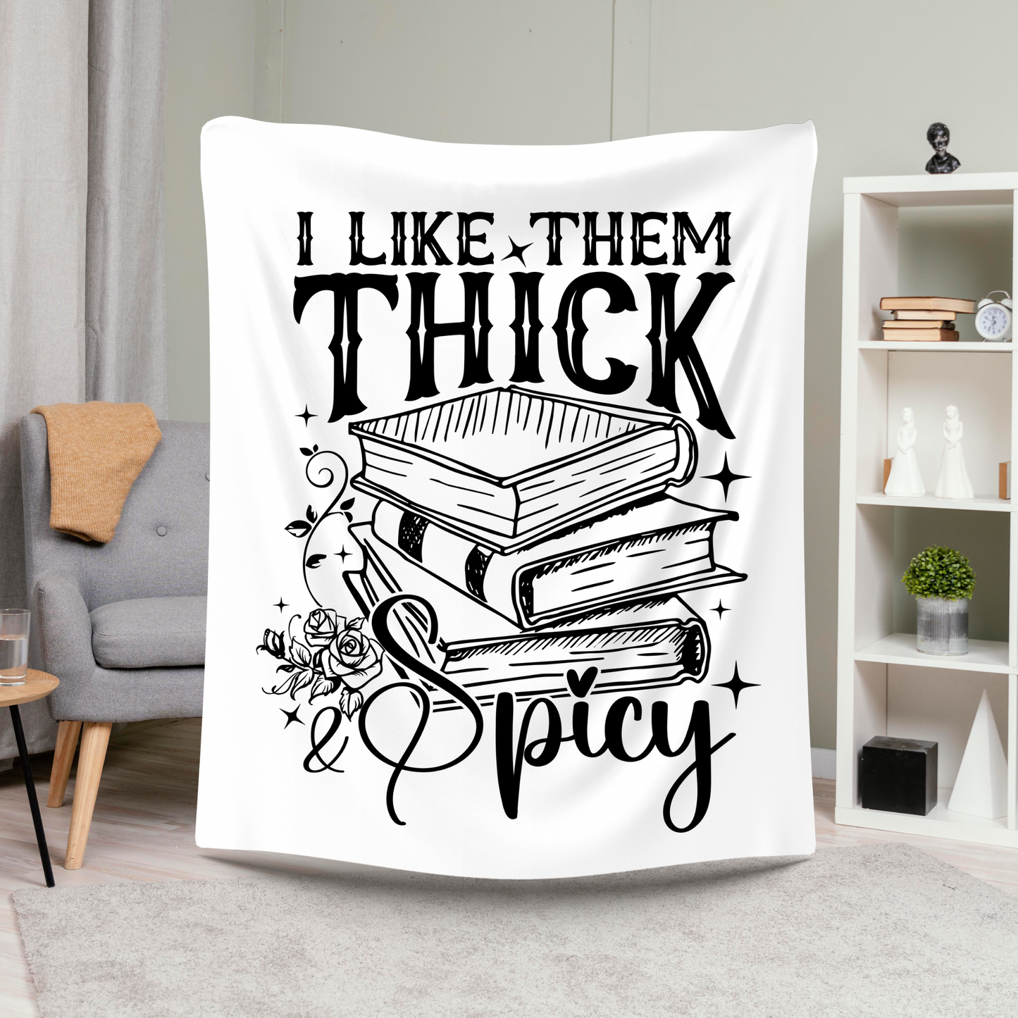 Thick and Spicy Fleece Blanket