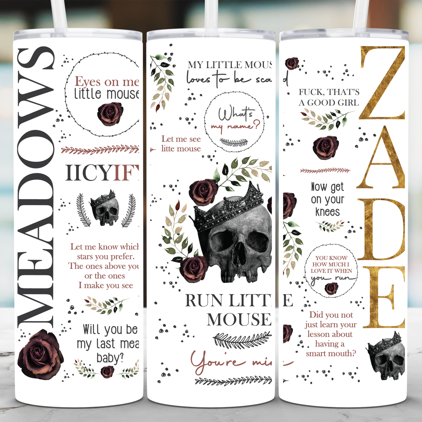 Haunting Adeline Zade Meadows Tumbler