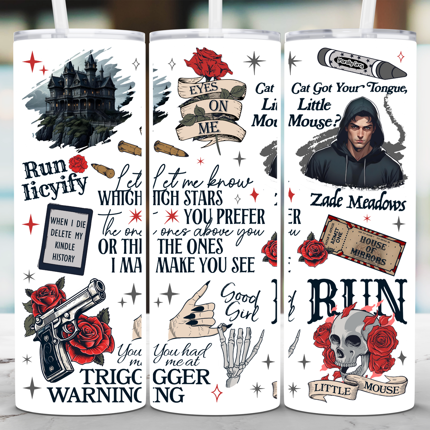 Haunting Adeline 1 Bookish Tumbler