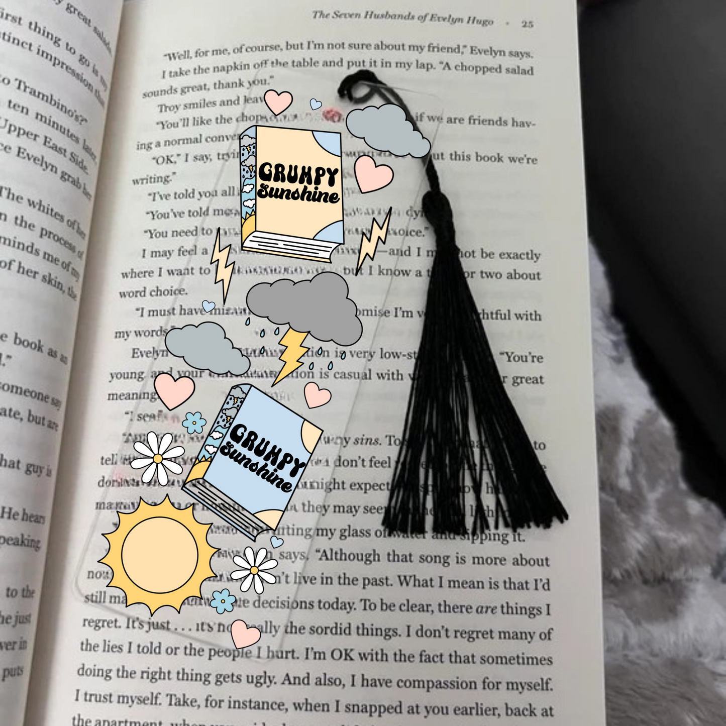 Grumpy Sunshine Acrylic Bookmark