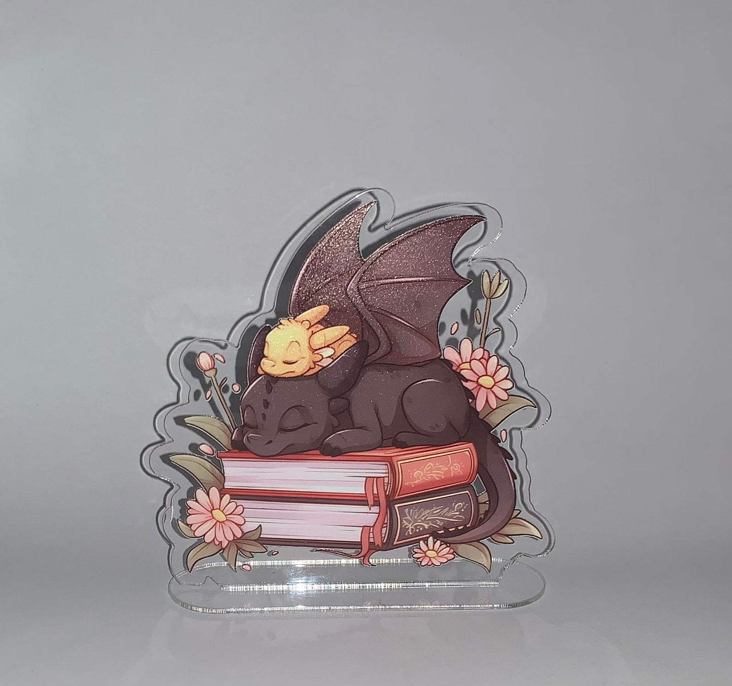 Sleeping Book Dragon Stand
