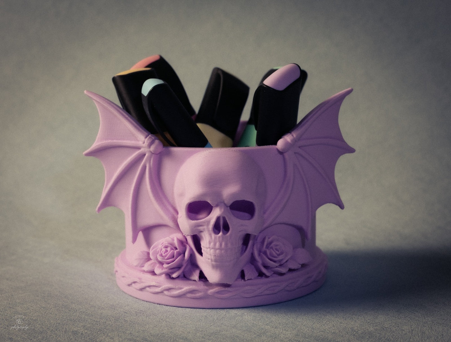 Gothic Skull Caddy