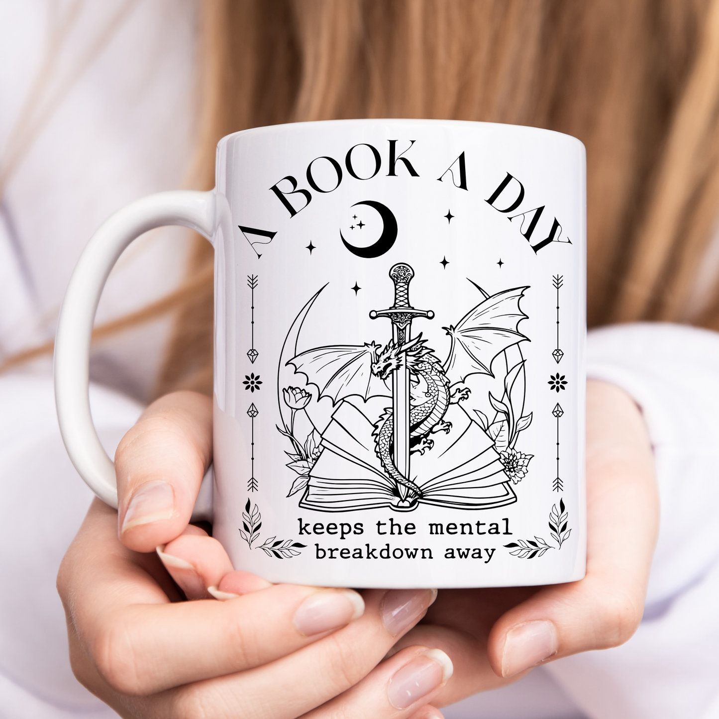A Book a day mug