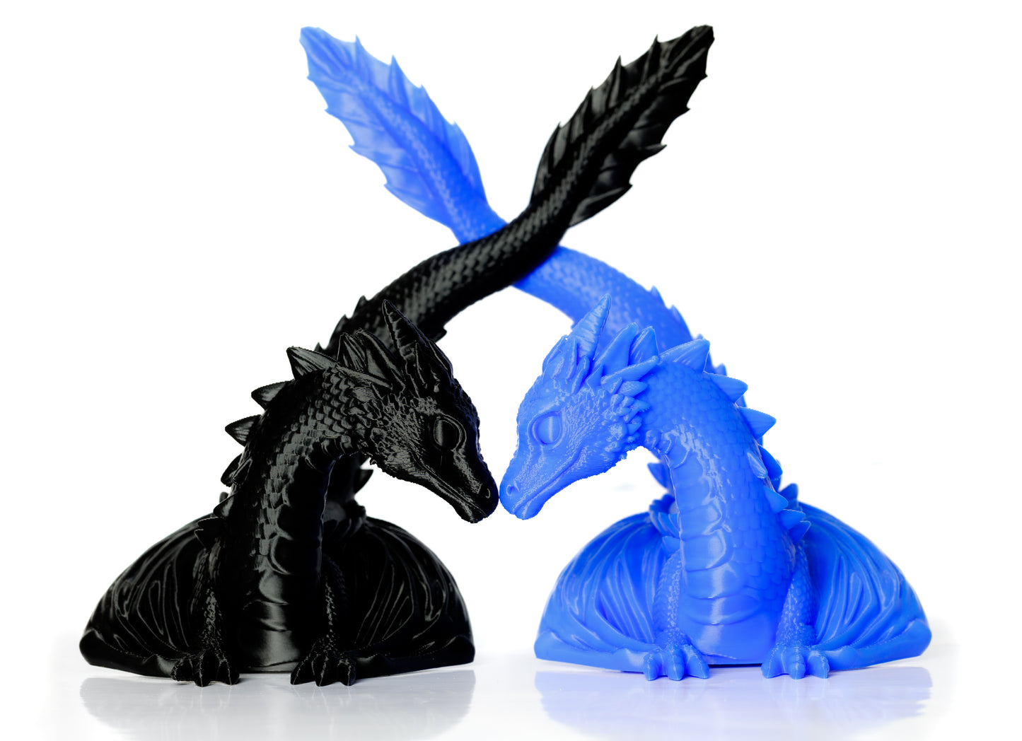 3d dragon pair bookstand