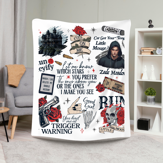 Haunting Adeline Fleece Blanket