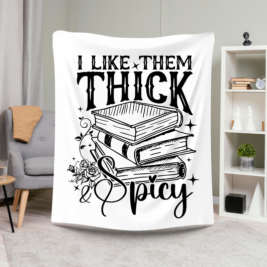 Thick and Spicy Fleece Blanket