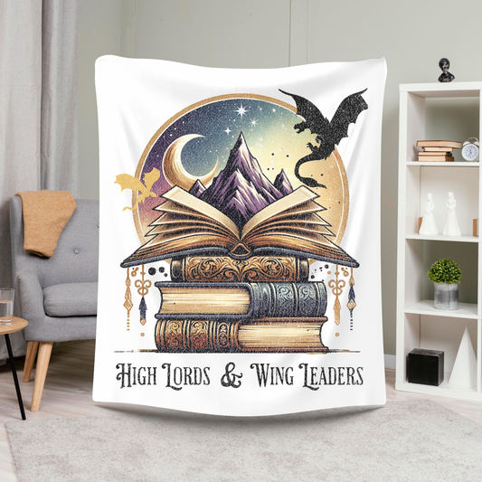High Lords and Wing Leaders Fleece Blanket