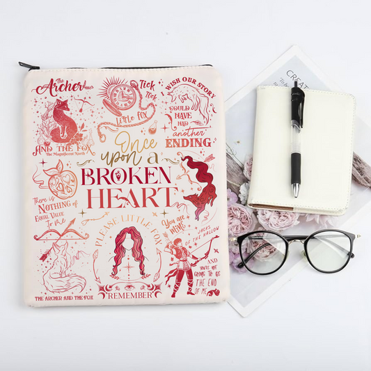 Once Upon A Broken Heart Book Sleeve
