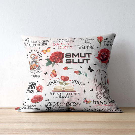 Dark Romance Themed Reading Pillow