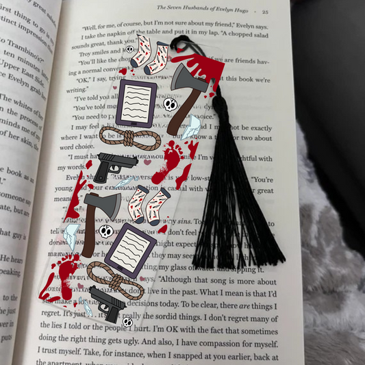 Serial Thriller Acrylic Bookmark