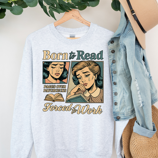 Born To Read Sweater