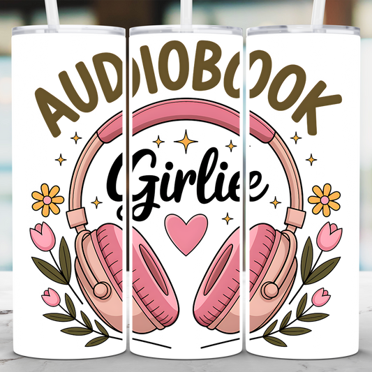 Audiobook Girlie Bookish Tumbler