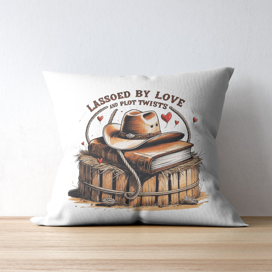 Lassoed By Love Reading Pillow