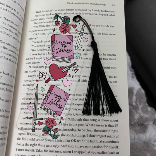 Enemies To Lovers Acylic Bookmark