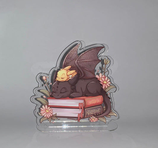 Sleeping Book Dragon Stand